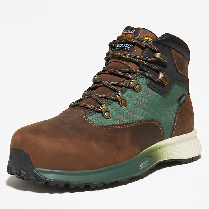 Timberland PRO® Euro Hiker Work Boot for Men in Brown-