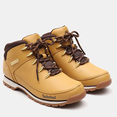 timberland euro sprint hiker yellow