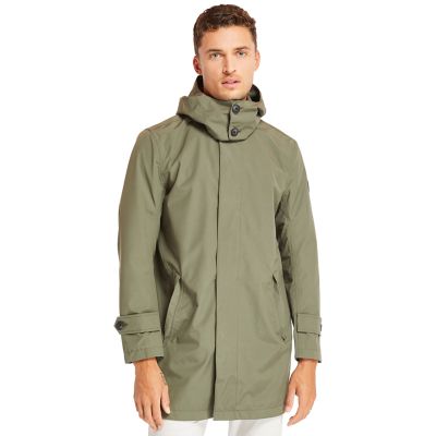 Doubletop Mountain Raincoat for Men in Green | Timberland