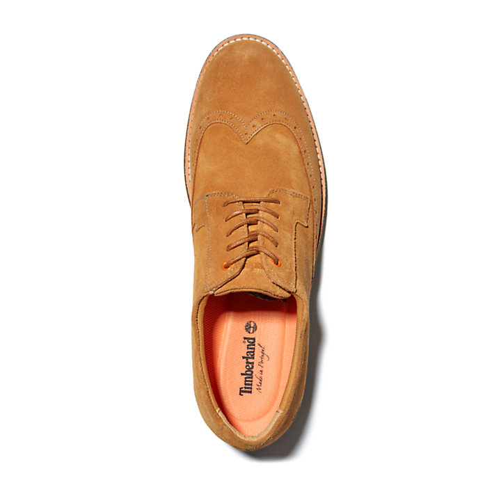City Groove Brogue Oxford for Men in Yellow-