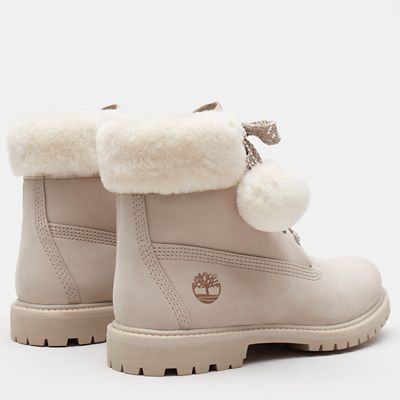 6 inch shearling boot