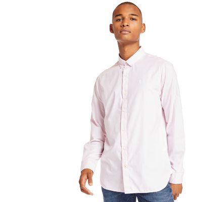 camisa lila para hombre