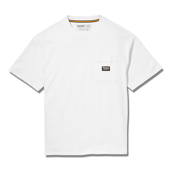 1973 T-Shirt mit Grafik am Rücken für Herren in Weiß-