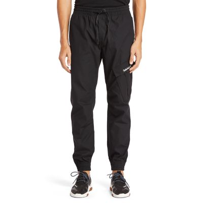 mens black cargo sweatpants