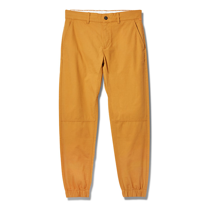 Pantaloni da Uomo Ripstop Climbing in giallo-