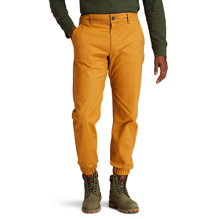 Pantaloni da Uomo Ripstop Climbing in giallo-