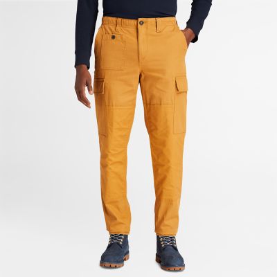 Timberland Utility Cargo Pants For Men In Yellow Yellow