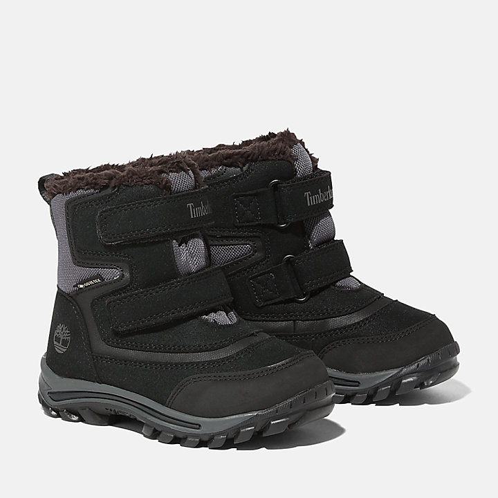 Chillberg Waterproof Winter Boot for Toddler in Black