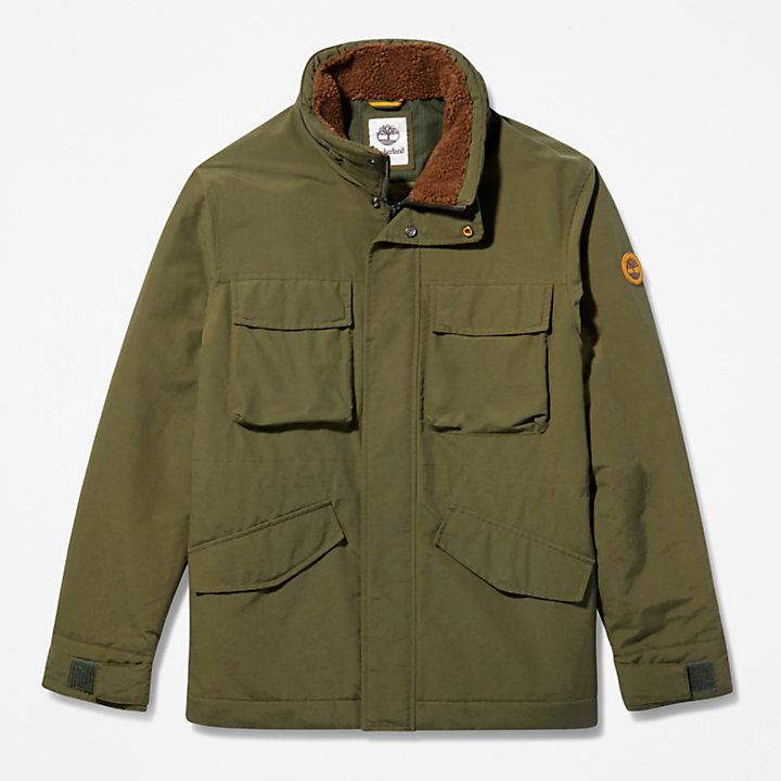 Mt. Kelsey Field Jacket for Men in Dark Green-