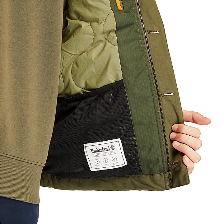 Mount Kelsey N1 Deck Jacket for Men in Dark Green