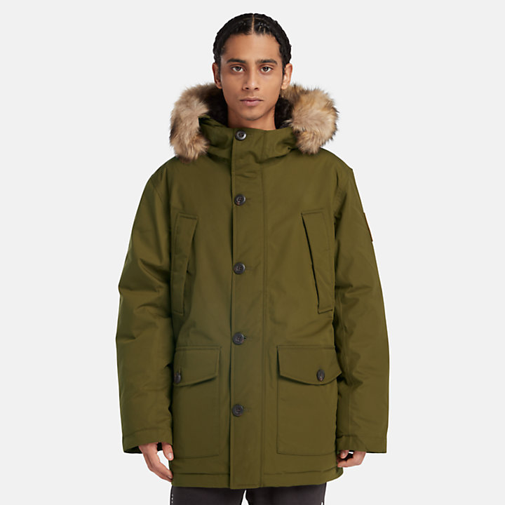 Scar Ridge Parka with DryVent™ Technology for Men in Green | Timberland