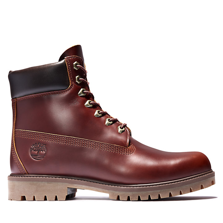 Timberland® Heritage 6 Inch Boot for Men in Burgundy | Timberland