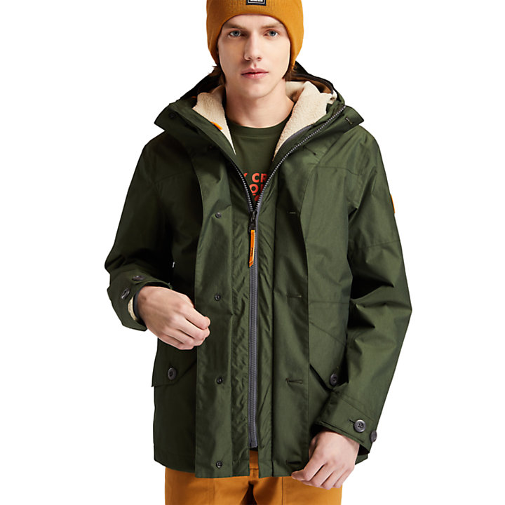 Ecoriginal 3-in-1 EK+ Jacket for Men in Dark Green-