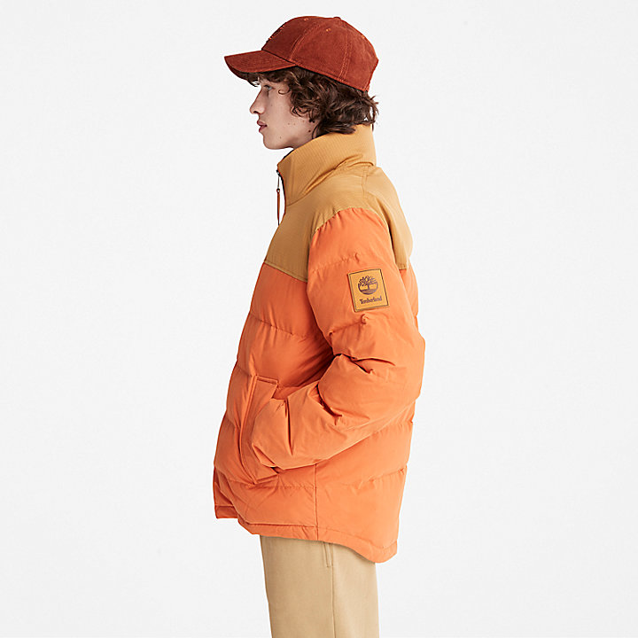 Welch Mountain Puffer Jacket for Men in Orange