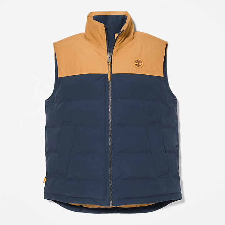 Welch Mountain Puffer Vest for Men in Navy-