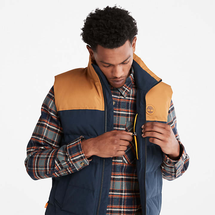 Welch Mountain Puffer Vest for Men in Navy | Timberland