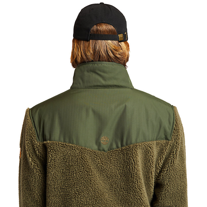 Ecoriginal Faux-shearling Fleece for Men in Dark Green-