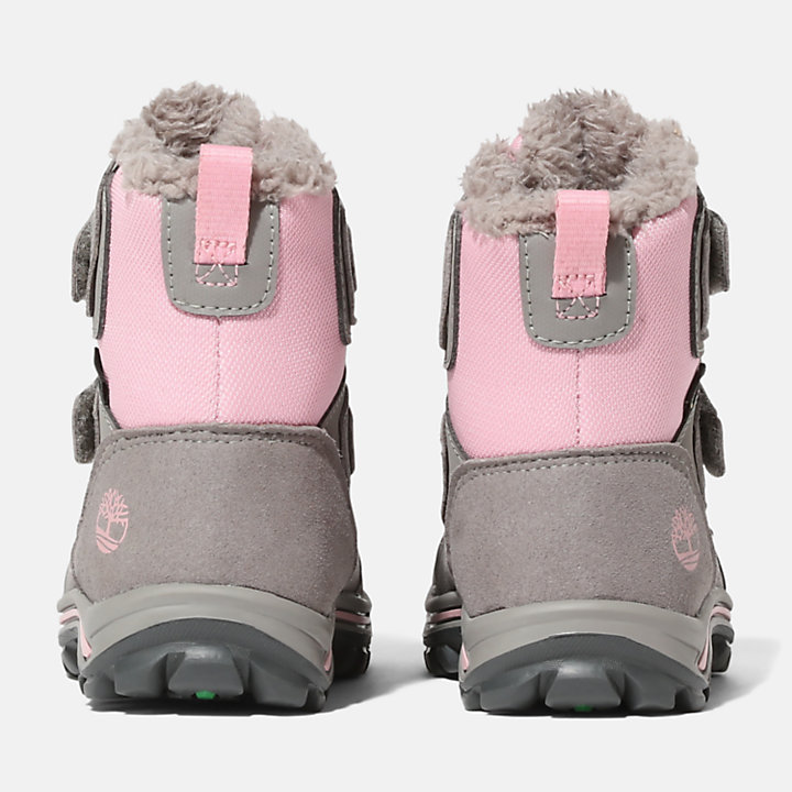 Chillberg Waterproof Winter Boot for Toddler in Grey-