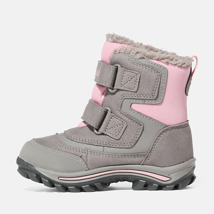 Chillberg Waterproof Winter Boot for Toddler in Grey-