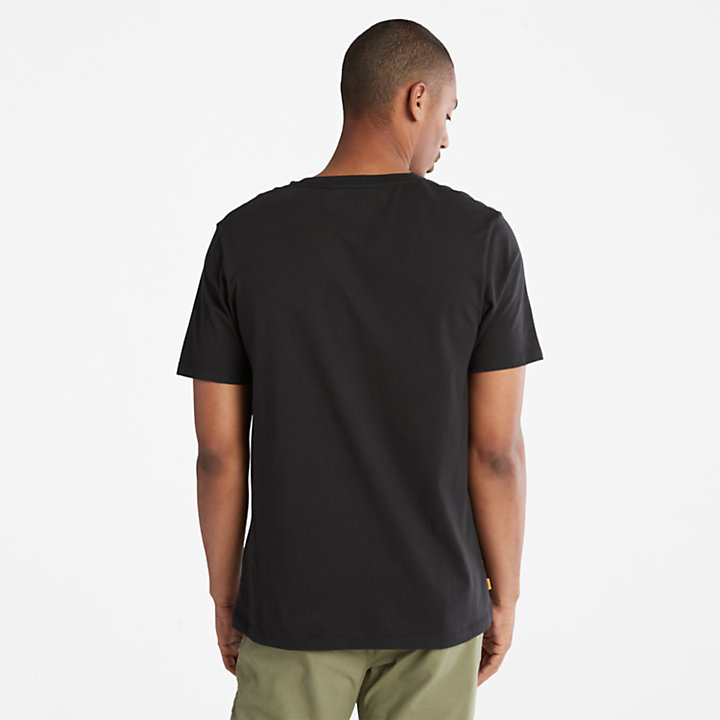 Outdoor Heritage Camo Tree T-Shirt for Men in Black-