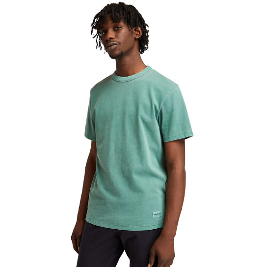 Garment-dyed The Original T-Shirt for Men in Green | Timberland