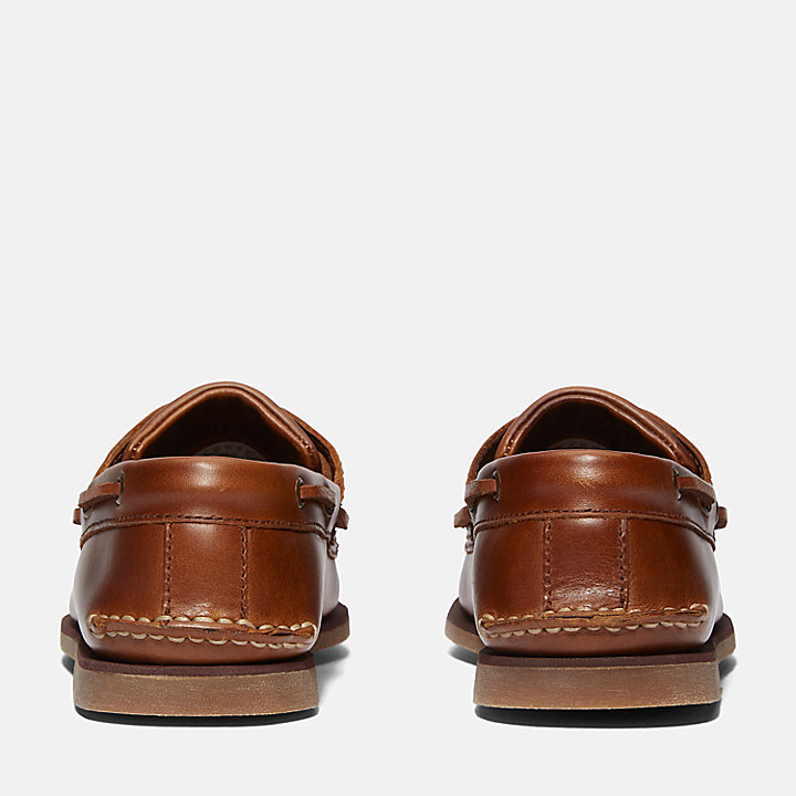 Classic Leather Boat Shoe for Men in Brown | Timberland
