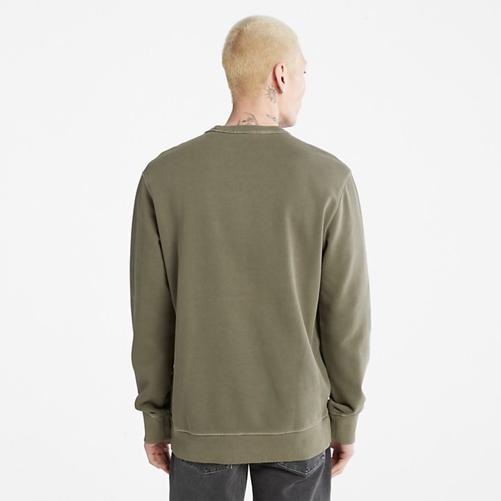 GC Sweatshirt mit Rundhalsausschnitt für Herren in Grün-