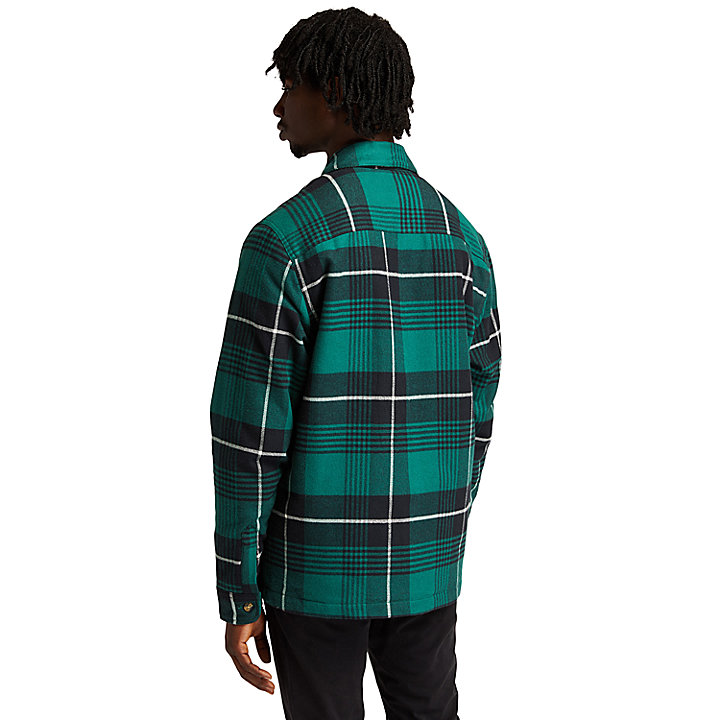 Veste-chemise Buffalo isolante pour homme en vert