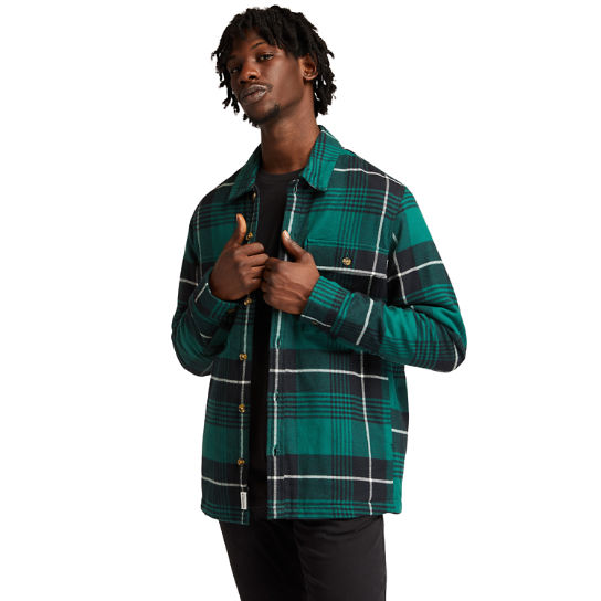 Veste-chemise Buffalo isolante pour homme en vert | Timberland