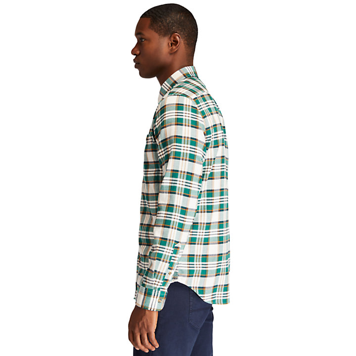 SolucellAir™ Tartan Shirt for Men in Green-