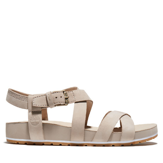 Malibu Waves Ankle Strap Sandal for Women in Beige | Timberland