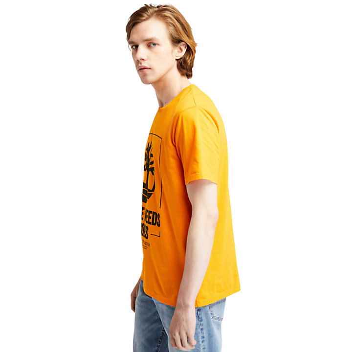 Nature Needs Heroes™ Graphic T-Shirt for Men in Orange-