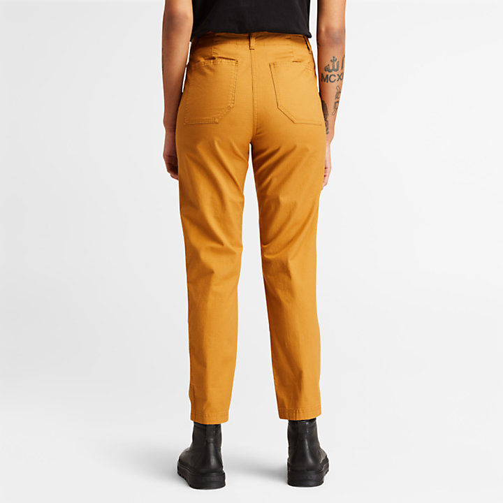 Pantaloni da Donna Progressive Utility in giallo-