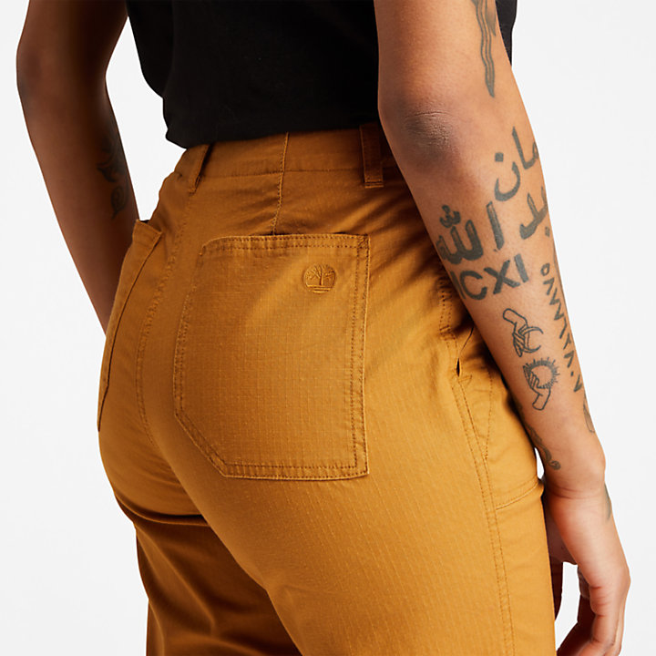 Progressive Utility Trousers for Women in Yellow-