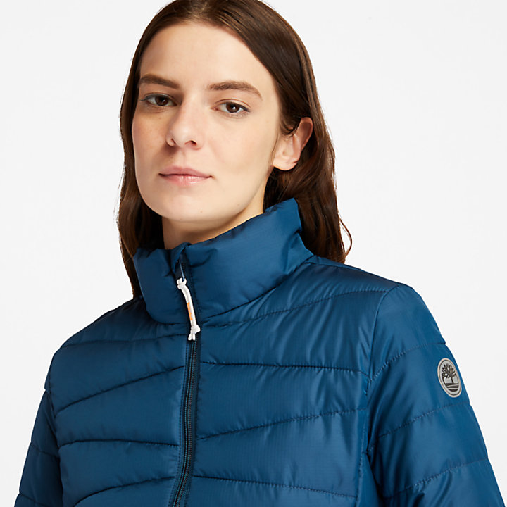 Lightweight Packable Jacket for Women in Blue-