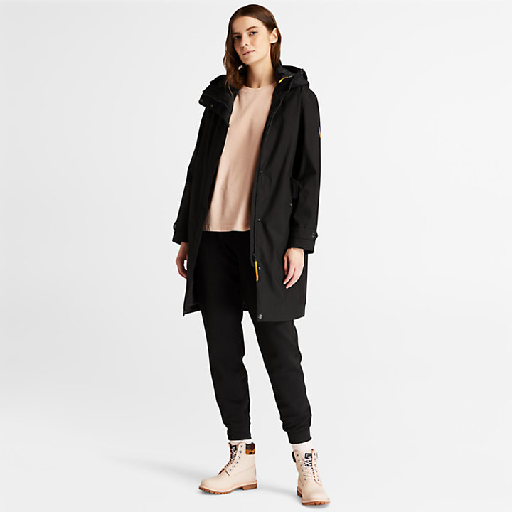 Ecoriginal 3-in-1 Waterproof Jacket for Women in Black-