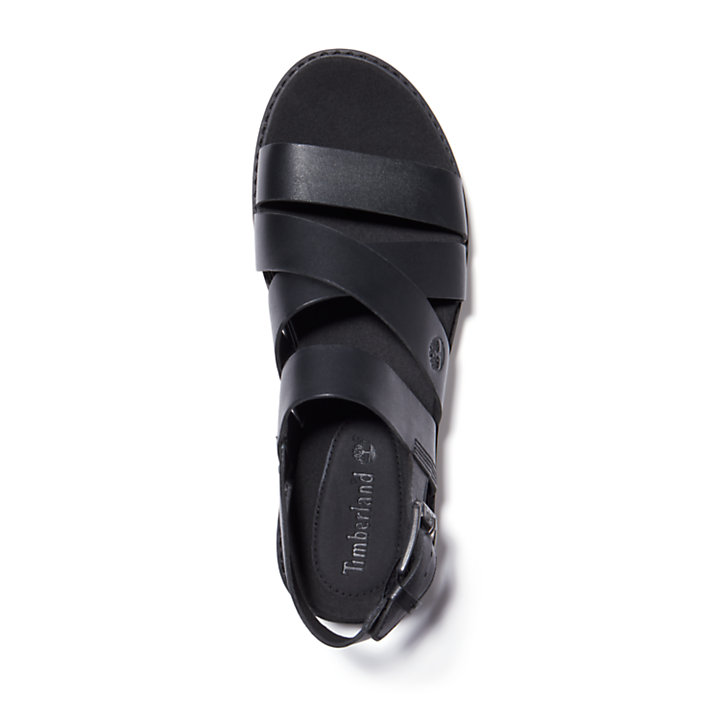 Sandalo da Donna con Cinturino sul Retro Safari Dawn in colore nero-
