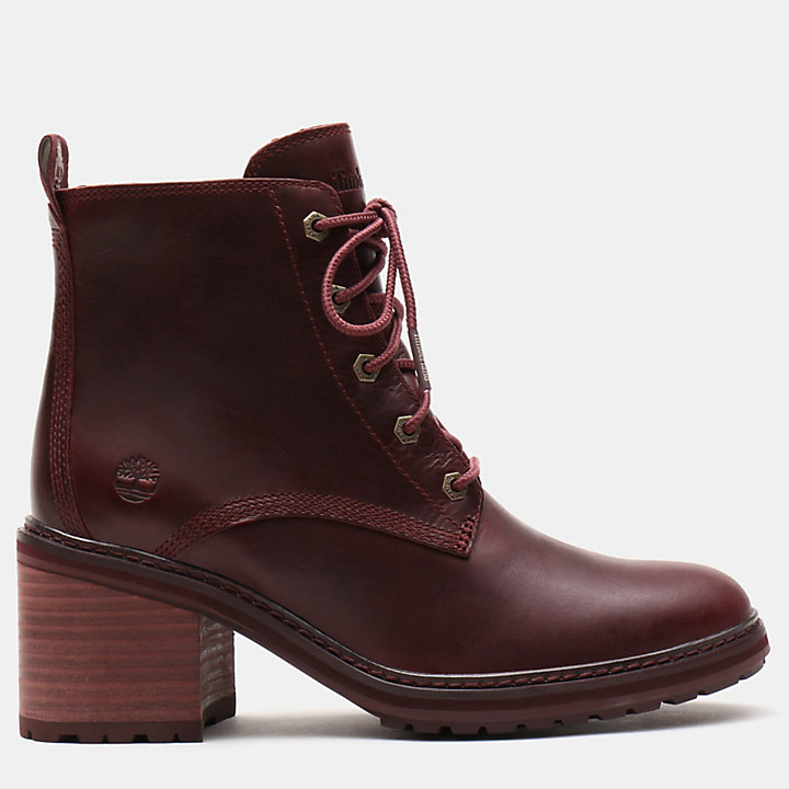 Sienna High Lace-Up Boot for Women in Burgundy | Timberland