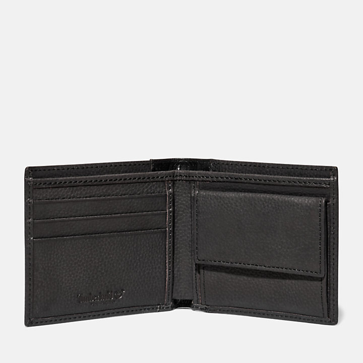 Ashfield Bifold Wallet with Coin Pocket in Dark Grey-