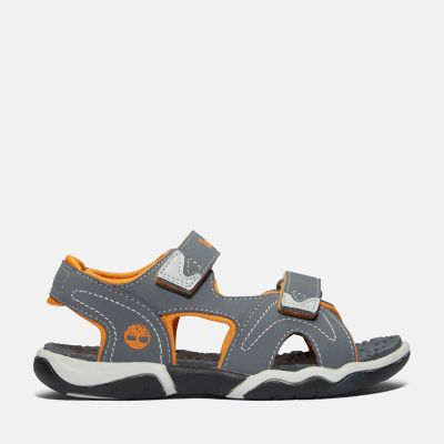 Adventure Seeker 2-Strap Sandal for Youth in Grey | Timberland