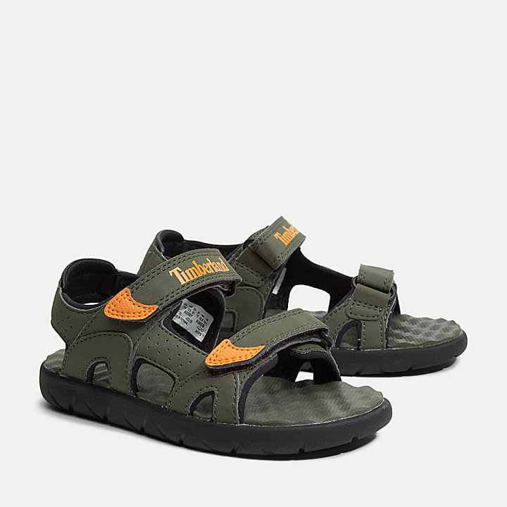 Perkins Row 2-Strap Sandal for Youth in Green