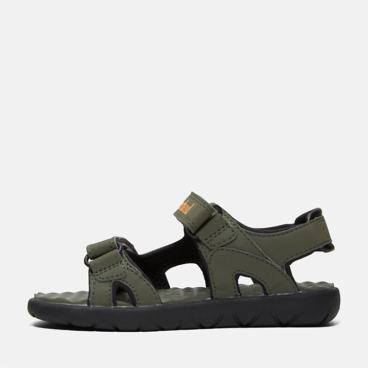 Perkins Row 2-Strap Sandal for Youth in Green-