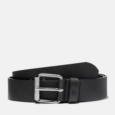 Leather Belt for Men in Black | Timberland