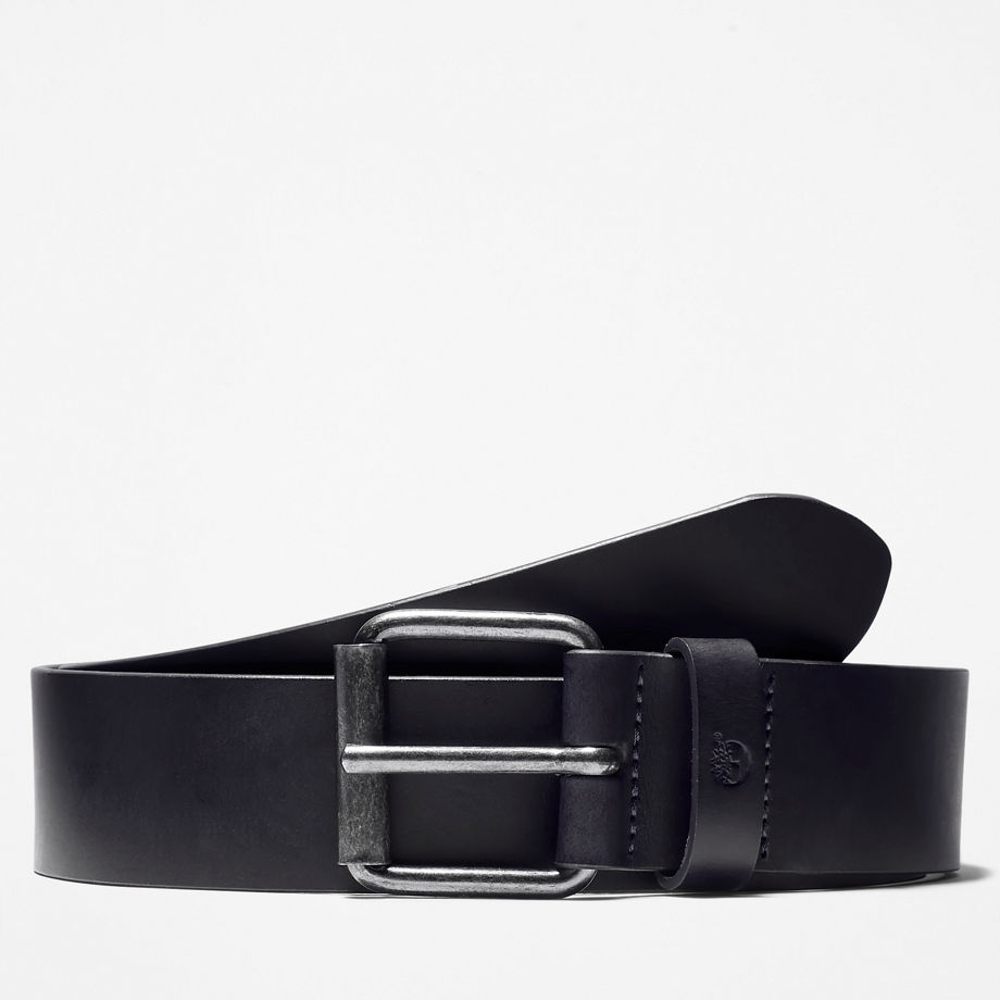 Timberland Leather Belt For Men In Navy Navy
