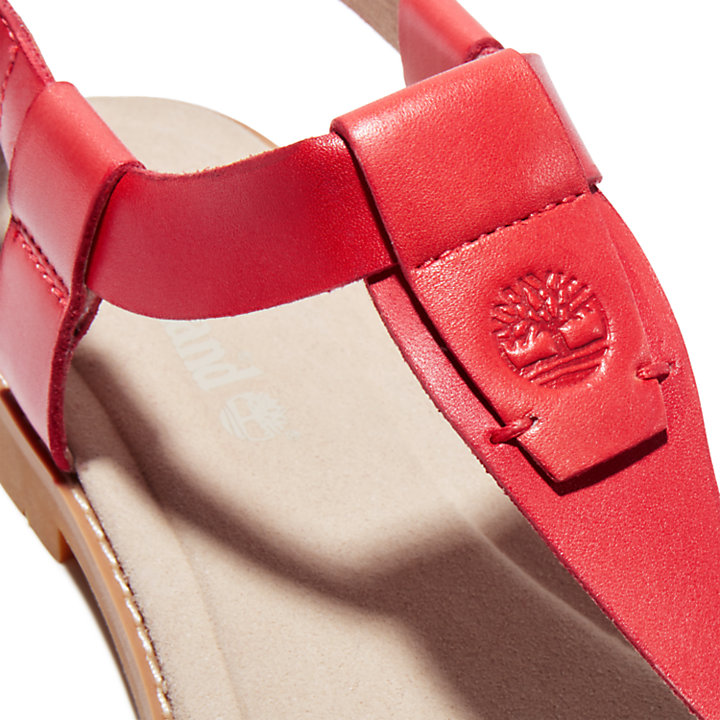 Chicago Riverside Thong Sandal for Women in Red-