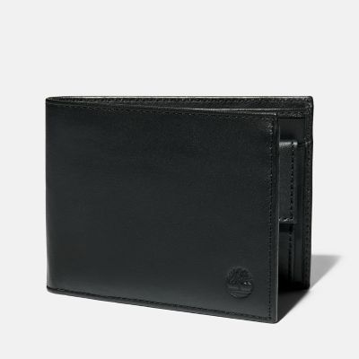 Timberland Kittery Point Bifold Wallet For Men In Black Black