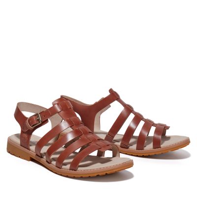 Chicago Riverside Fisherman Sandal For Women In Brown | Timberland