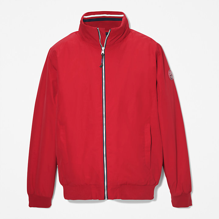 Sailor Bomber Jacket for Men in Red-