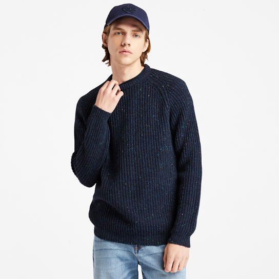 Naps Yarn Sweater For Men in Navy | Timberland