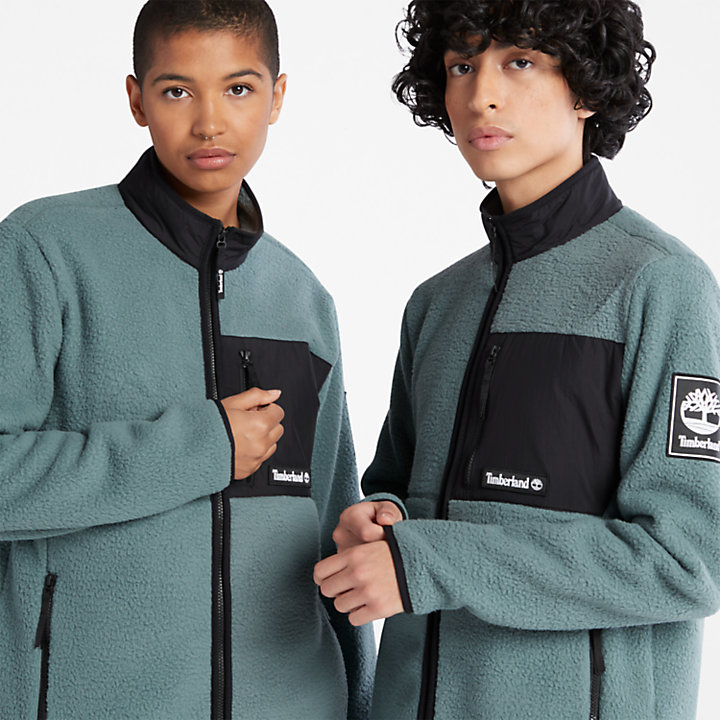 All Gender Outdoor Archive Fleece Jacket in Green-
